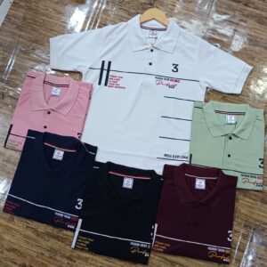 Men's Fashion Trend Polo Shirt-3