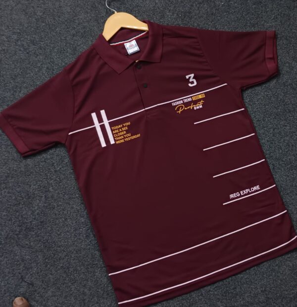 Men's Fashion Trend Polo Shirt-3 - Image 2
