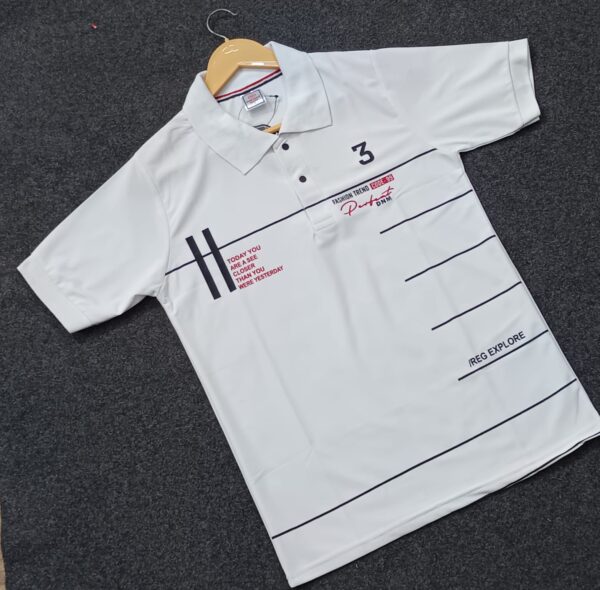 Men's Fashion Trend Polo Shirt-3 - Image 3