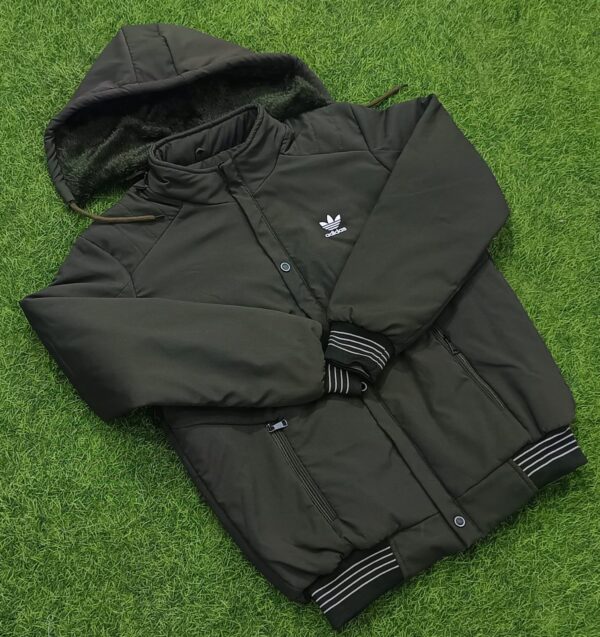 Adidas Men's High-Collar Jackets - Image 4